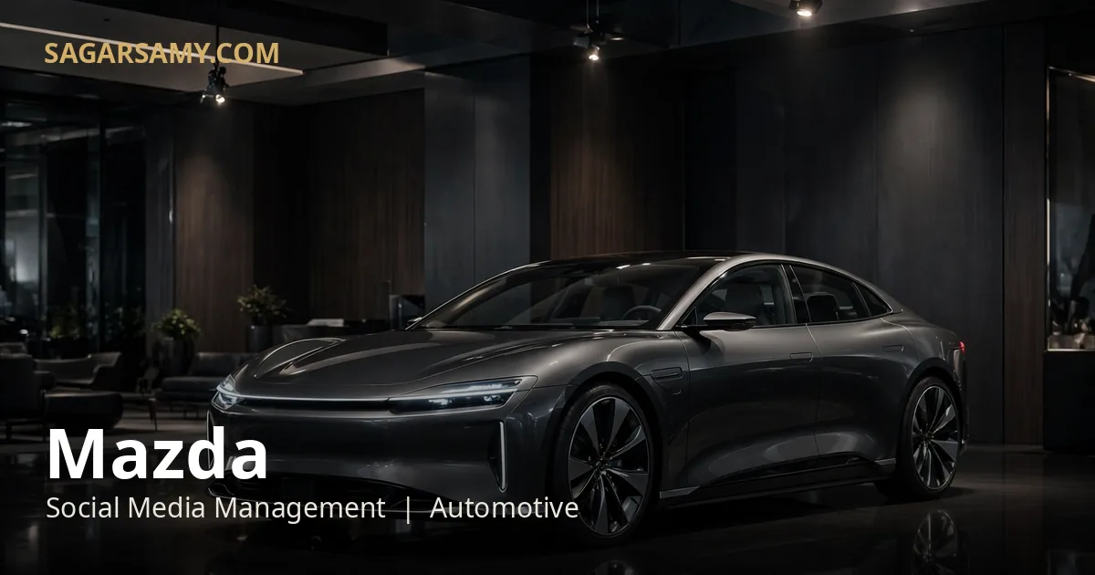 Mazda social media management case study