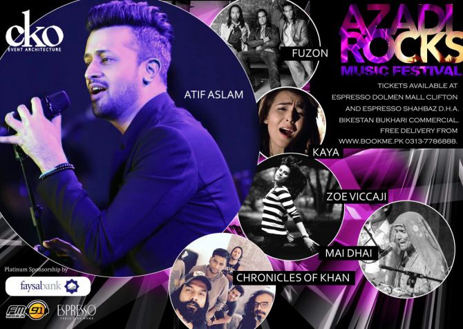 “Azadi Rocks Music Festival,” Few hours to&nbsp;go!