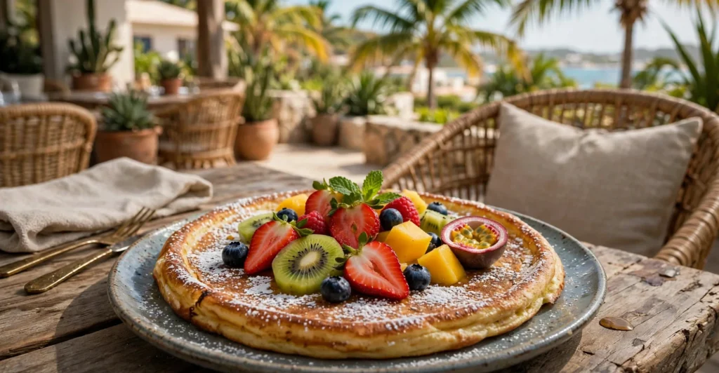 Social media revival case study for Linda's Dutch Pancakes, Aruba brunch spot.